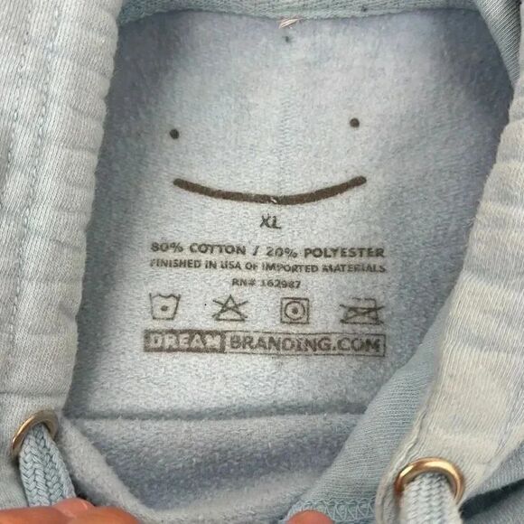 George Not Found 3D Glasses Hoodie Size XL - Picture 3 of 6